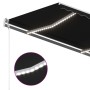 Toldo automático LED sensor de viento gris antracita 300x250 cm by , Awnings - Ref: Foro24-3068874, Price: 499,06 €, Discount: %