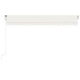 Automatische Markise mit LED-Windsensor creme 400x300 cm von , Markisen - Ref: Foro24-3068912, Preis: 631,28 €, Rabatt: %