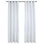 Blackout curtains metal rings 2 pcs off-white 140x175 cm by vidaXL, Curtains and curtains - Ref: Foro24-134482, Price: 35,88 ...