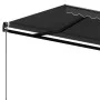 Manual retractable awning in anthracite gray, 500x350 cm. by , Awnings - Ref: Foro24-3069219, Price: 463,07 €, Discount: %