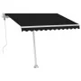 Automatische Markise mit LED-Windsensor anthrazit 300x250 cm von , Markisen - Ref: Foro24-3069514, Preis: 593,75 €, Rabatt: %