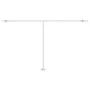 Automatische LED-Markise und anthrazitfarbener Windsensor 500x300 cm von , Markisen - Ref: Foro24-3069594, Preis: 770,27 €, R...