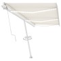 Automatische Markise mit LED-Windsensor creme 600x300 cm von , Markisen - Ref: Foro24-3069612, Preis: 991,00 €, Rabatt: %