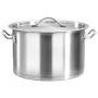 Edelstahltopf 24 L 36x24 cm von vidaXL, hohe Töpfe - Ref: Foro24-51138, Preis: 91,89 €, Rabatt: %