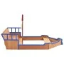 Sandpit in the shape of a pirate ship made of fir wood 190x94.5x101cm by vidaXL, sandboxes - Ref: Foro24-92171, Price: 208,91...
