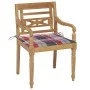 Batavia chairs, set of 4, made of solid teak wood with cushions. by , Garden chairs - Ref: Foro24-3073308, Price: 498,81 €, D...