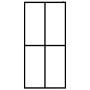Duschwand aus mattiertem Hartglas, 100 x 195 cm von vidaXL, Duschwände und Duschwände - Ref: Foro24-145691, Preis: 199,19 €, ...