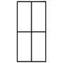 Duschwand aus mattiertem Hartglas, 100 x 195 cm von vidaXL, Duschwände und Duschwände - Ref: Foro24-145691, Preis: 195,67 €, ...