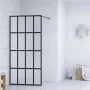 Frosted tempered glass shower screen 90x195 cm by vidaXL, Shower walls and screens - Ref: Foro24-145685, Price: 159,67 €, Dis...