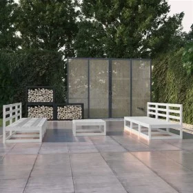 7-teiliges Gartenlounge-Set aus massivem Kiefernholz von , Gartensets - Ref: Foro24-3075315, Preis: 417,35 €, Rabatt: %