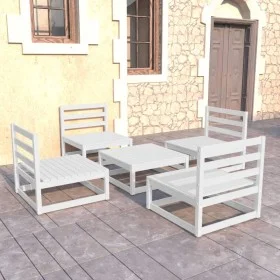 5-teiliges Garten-Lounge-Set aus massivem Kiefernholz von , Gartensets - Ref: Foro24-3075265, Preis: 277,05 €, Rabatt: %