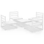 5-teiliges Garten-Lounge-Set aus massivem Kiefernholz von , Gartensets - Ref: Foro24-3075265, Preis: 277,05 €, Rabatt: %