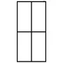 Frosted tempered glass shower screen 80x195 cm by vidaXL, Shower walls and screens - Ref: Foro24-145689, Price: 150,23 €, Dis...