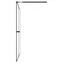 Mampara de ducha vidrio templado esmerilado 80x195 cm de vidaXL, Paredes y mamparas de ducha - Ref: Foro24-145689, Precio: 15...