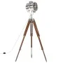 Lámpara de suelo con trípode madera maciza de mango 165 cm de vidaXL, Lámparas - Ref: Foro24-286113, Precio: 143,70 €, Descue...