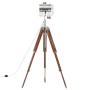 Lámpara de suelo con trípode madera maciza de mango 165 cm by vidaXL, Lamps - Ref: Foro24-286113, Price: 146,81 €, Discount: %