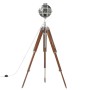 Lámpara de suelo con trípode madera maciza de mango 165 cm by vidaXL, Lamps - Ref: Foro24-286113, Price: 146,81 €, Discount: %