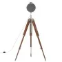 Lámpara de suelo con trípode madera maciza de mango 165 cm de vidaXL, Lámparas - Ref: Foro24-286113, Precio: 143,70 €, Descue...