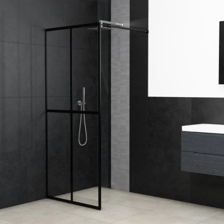 Transparent tempered glass shower screen 80x195 cm by vidaXL, Shower walls and screens - Ref: Foro24-145679, Price: 149,05 €,...