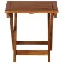Sun loungers with table and cushions 2 units solid acacia wood by , Loungers - Ref: Foro24-3077386, Price: 351,09 €, Discount: %