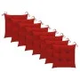 Garden chairs with cushions 8 pcs solid acacia wood by , Garden chairs - Ref: Foro24-3078199, Price: 653,86 €, Discount: %