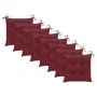 Garden chairs with cushions 8 pcs solid acacia wood by , Garden chairs - Ref: Foro24-3078202, Price: 629,19 €, Discount: %