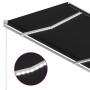 Automatisches Markisentuch mit LED und Windfühler, anthrazit, 3x2,5 m. von , Markisen - Ref: Foro24-3069914, Preis: 595,16 €,...