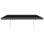Automatische Markise mit LED und Windsensor, anthrazit, 5x3 m. von , Markisen - Ref: Foro24-3069994, Preis: 796,43 €, Rabatt: %