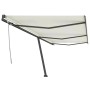 Toldo de pie retráctil manual crema 600x300 cm de , Toldos - Ref: Foro24-3069797, Precio: 548,05 €, Descuento: %