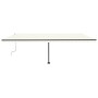 Toldo de pie retráctil manual crema 600x300 cm de , Toldos - Ref: Foro24-3069797, Precio: 548,05 €, Descuento: %