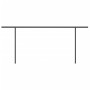 Manual retractable awning with anthracite gray posts 6x3.5 m by , Awnings - Ref: Foro24-3070279, Price: 723,65 €, Discount: %
