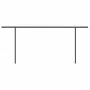Toldo retráctil manual con postes gris antracita 6x3,5 m de , Toldos - Ref: Foro24-3070279, Precio: 723,08 €, Descuento: %