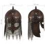 Réplica de casco de guerrero vikingo LARP acero cobre de vidaXL, Armas coleccionables - Ref: Foro24-286224, Precio: 97,48 €, ...