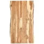 Solid acacia wood table top 118x(50-60)x3.8cm by vidaXL, Table tops - Ref: Foro24-286334, Price: 212,08 €, Discount: %