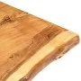 Solid acacia wood table top 118x(50-60)x3.8cm by vidaXL, Table tops - Ref: Foro24-286334, Price: 212,08 €, Discount: %