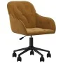 Swivel dining chairs, 2 units, brown velvet by , dining chairs - Ref: Foro24-3103429, Price: 149,98 €, Discount: %