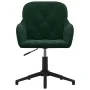 Drehbare Esszimmerstühle aus dunkelgrünem Samt 2 Einheiten von , Essstühle - Ref: Foro24-3103379, Preis: 156,05 €, Rabatt: %