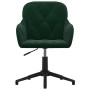 Sillas de comedor giratorias 2 unidades terciopelo verde oscuro de , Sillas de comedor - Ref: Foro24-3103379, Precio: 158,93 ...