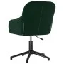 Drehbare Esszimmerstühle aus dunkelgrünem Samt 2 Einheiten von , Essstühle - Ref: Foro24-3103379, Preis: 156,05 €, Rabatt: %