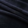 Cortinas opacas con anillas 2 uds terciopelo negro 140x245 cm