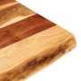Encimera para armario tocador madera maciza acacia 100x52x3,8cm