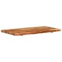 Encimera para armario tocador madera maciza acacia 100x52x3,8cm