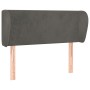 Dunkelgraues Samtkopfteil 103x23x78/88 cm von , Kopf- und Fußteile - Ref: Foro24-3116907, Preis: 52,55 €, Rabatt: %