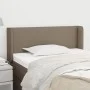 Cabecero de tela gris taupe 83x16x78/88 cm de , Cabeceros y pies de cama - Ref: Foro24-3118606, Precio: 39,53 €, Descuento: %