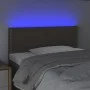 Cabecero con LED de tela gris taupe 80x5x78/88 cm de , Cabeceros y pies de cama - Ref: Foro24-3121450, Precio: 37,57 €, Descu...