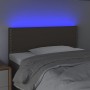 Kopfteil mit LED aus taupegrauem Stoff 80x5x78/88 cm von , Kopf- und Fußteile - Ref: Foro24-3121450, Preis: 35,43 €, Rabatt: %