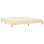 Boxspringbett mit cremefarbener Stoffmatratze 180x200 cm von , Betten und Lattenroste - Ref: Foro24-3130454, Preis: 589,17 €,...