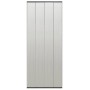 Mosquitera de puerta cortina malla poliéster negro 100x220 cm