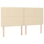 Box spring bed with cream fabric mattress 180x200 cm by , Beds and slatted bases - Ref: Foro24-3131934, Price: 621,19 €, Disc...