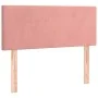 Box spring bed with mattress and LED pink velvet 120x200 cm by , Beds and slatted bases - Ref: Foro24-3134278, Price: 360,66 ...